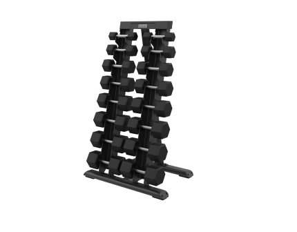 Precor Vitality Vertical Dumbbell Rack – 8 Pair
